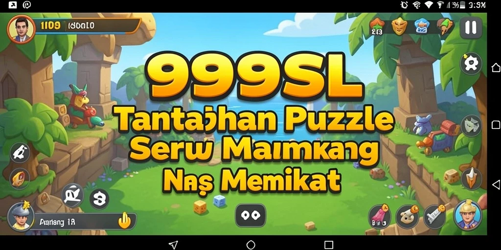 Tampilan gameplay Puzzle yang menantang dan menarik di 99SL.
