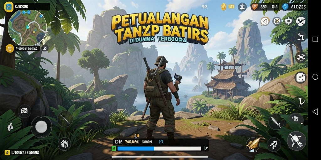 Tampilan gameplay CALO288 dengan dunia terbuka yang menakjubkan.