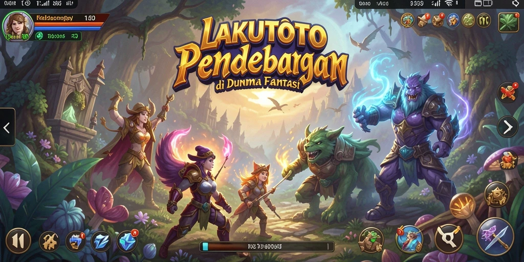 Gameplay mendebarkan dengan grafis menakjubkan di LAKUTOTO.