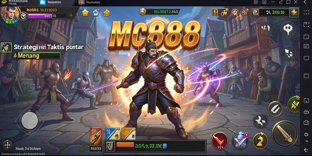 Gameplay menantang dan seru di MC888