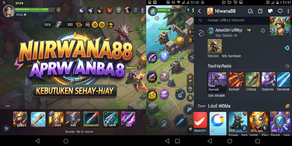 Tampilan antarmuka NIRWANA88 yang ramah pengguna dan fungsional.